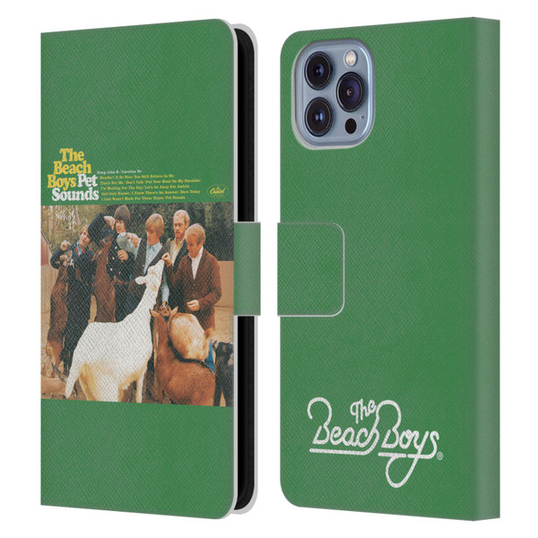 The Beach Boys Album Cover Art Pet Sounds Leather Book Wallet Case Cover For Apple iPhone 14