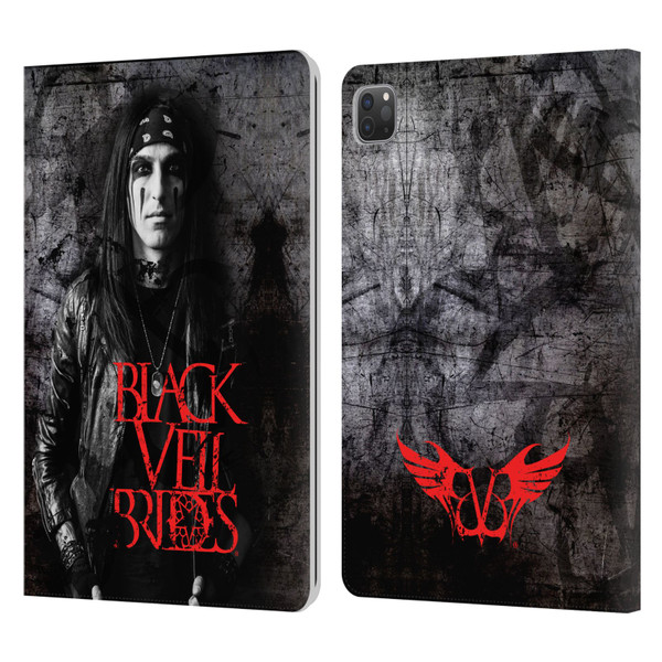 Black Veil Brides Band Members CC Leather Book Wallet Case Cover For Apple iPad Pro 11 2020 / 2021 / 2022