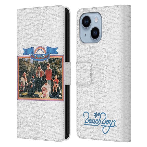 The Beach Boys Album Cover Art Sunflower Leather Book Wallet Case Cover For Apple iPhone 14 Plus