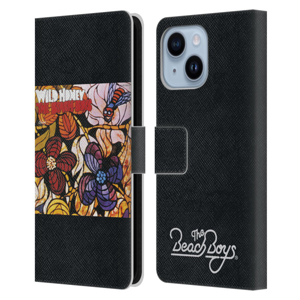 The Beach Boys Album Cover Art Wild Honey Leather Book Wallet Case Cover For Apple iPhone 14 Plus