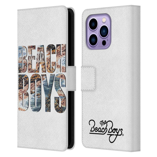 The Beach Boys Album Cover Art 1985 Logo Leather Book Wallet Case Cover For Apple iPhone 14 Pro Max