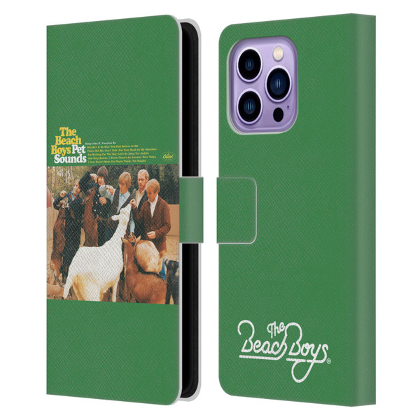 The Beach Boys Album Cover Art Pet Sounds Leather Book Wallet Case Cover For Apple iPhone 14 Pro Max