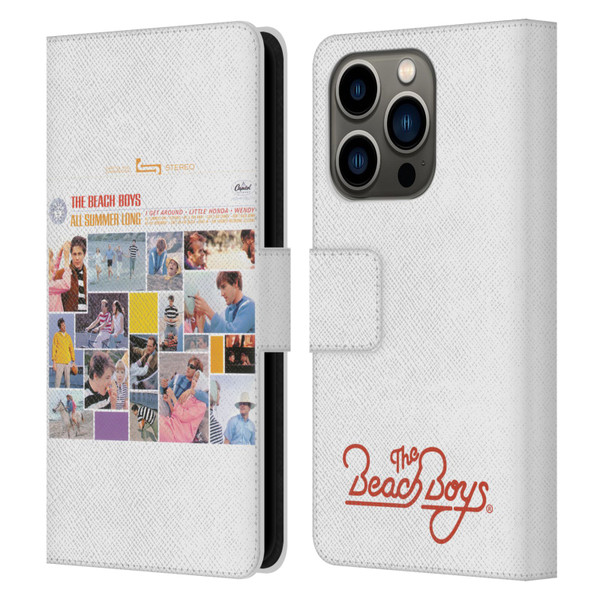 The Beach Boys Album Cover Art All Summer Long Leather Book Wallet Case Cover For Apple iPhone 14 Pro