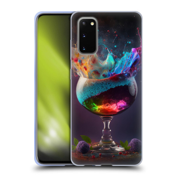 Spacescapes Cocktails Universal Magic Soft Gel Case for Samsung Galaxy S20 / S20 5G