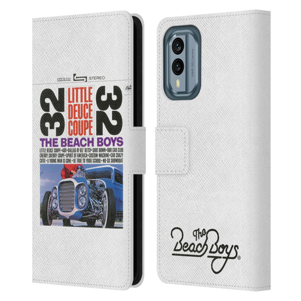 The Beach Boys Album Cover Art Little Deuce Coupe Leather Book Wallet Case Cover For Nokia X30