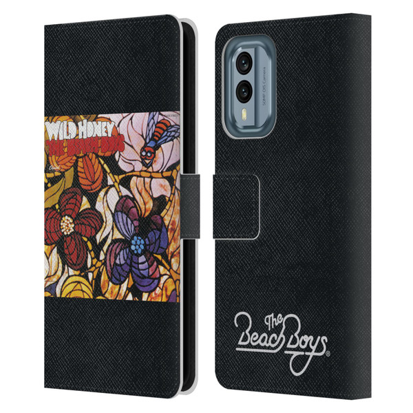 The Beach Boys Album Cover Art Wild Honey Leather Book Wallet Case Cover For Nokia X30