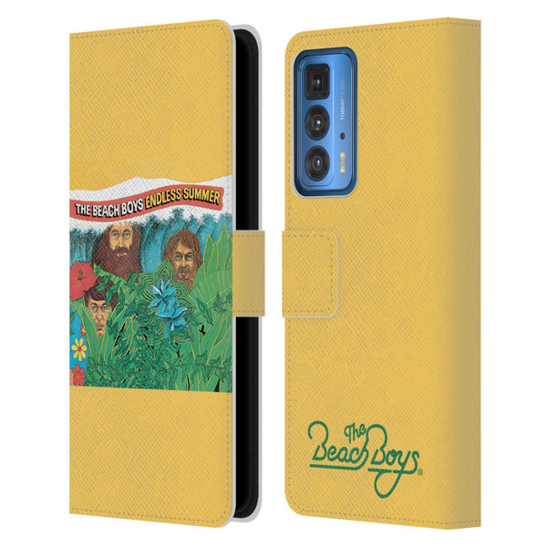 The Beach Boys Album Cover Art Endless Summer Leather Book Wallet Case Cover For Motorola Edge 20 Pro