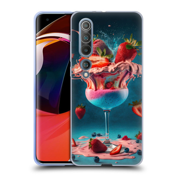 Spacescapes Cocktails Frozen Strawberry Daiquiri Soft Gel Case for Xiaomi Mi 10 5G / Mi 10 Pro 5G