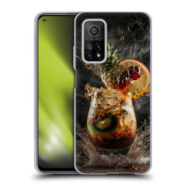 Spacescapes Cocktails Exploding Mai Tai Soft Gel Case for Xiaomi Mi 10T 5G