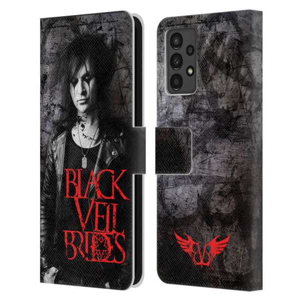 Black Veil Brides Band Members Jinxx Leather Book Wallet Case Cover For Samsung Galaxy A13 (2022)