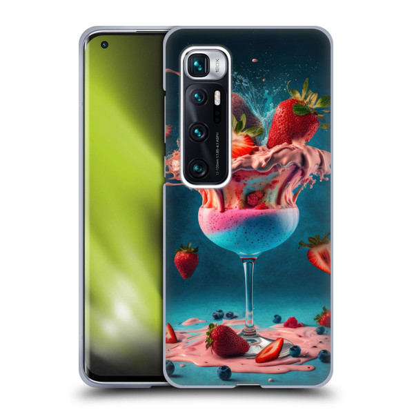 Spacescapes Cocktails Frozen Strawberry Daiquiri Soft Gel Case for Xiaomi Mi 10 Ultra 5G