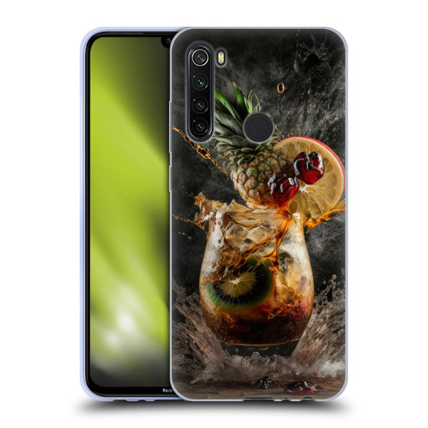 Spacescapes Cocktails Exploding Mai Tai Soft Gel Case for Xiaomi Redmi Note 8T
