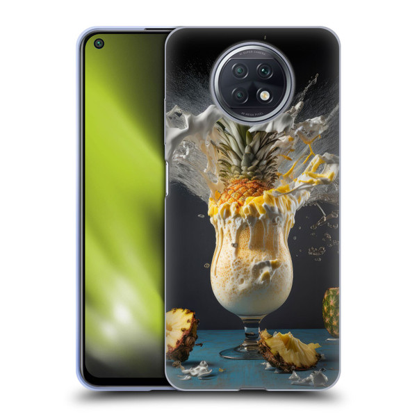 Spacescapes Cocktails Piña Colada Pop Soft Gel Case for Xiaomi Redmi Note 9T 5G