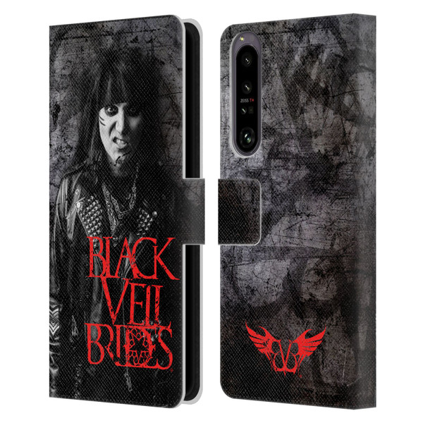 Black Veil Brides Band Members Ashley Leather Book Wallet Case Cover For Sony Xperia 1 IV