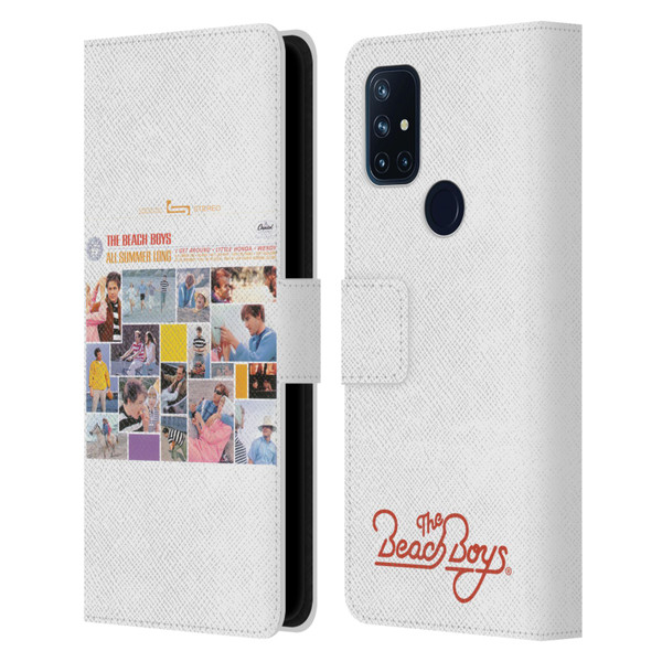 The Beach Boys Album Cover Art All Summer Long Leather Book Wallet Case Cover For OnePlus Nord N10 5G