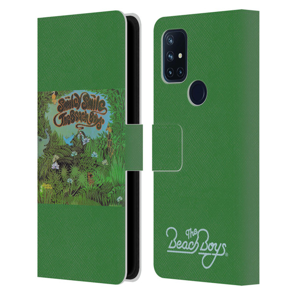 The Beach Boys Album Cover Art Smiley Smile Leather Book Wallet Case Cover For OnePlus Nord N10 5G