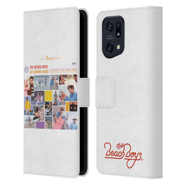 The Beach Boys Album Cover Art All Summer Long Leather Book Wallet Case Cover For OPPO Find X5