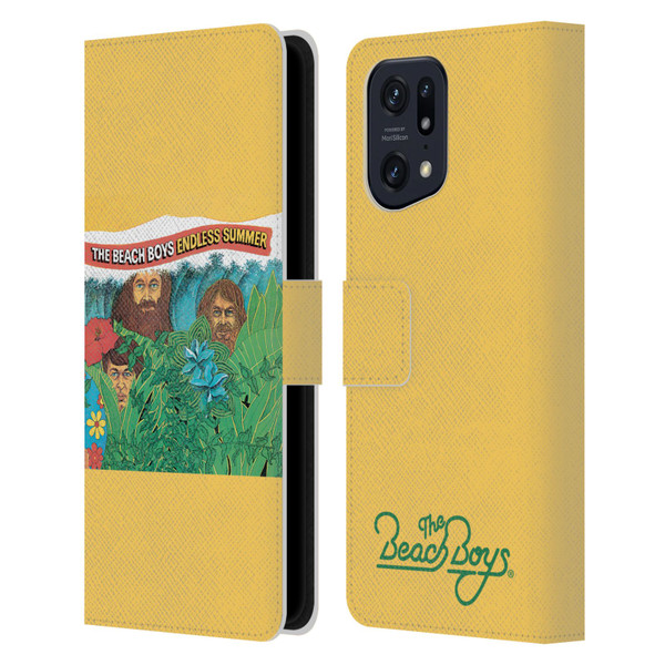 The Beach Boys Album Cover Art Endless Summer Leather Book Wallet Case Cover For OPPO Find X5