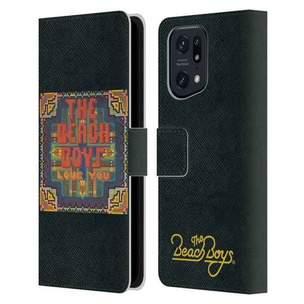 The Beach Boys Album Cover Art Love You Leather Book Wallet Case Cover For OPPO Find X5 Pro