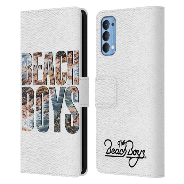 The Beach Boys Album Cover Art 1985 Logo Leather Book Wallet Case Cover For OPPO Reno 4 5G