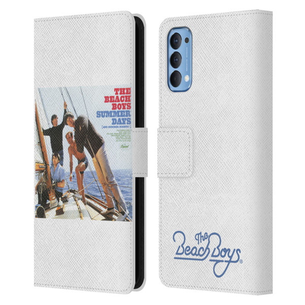 The Beach Boys Album Cover Art Summer Days and Nights Leather Book Wallet Case Cover For OPPO Reno 4 5G