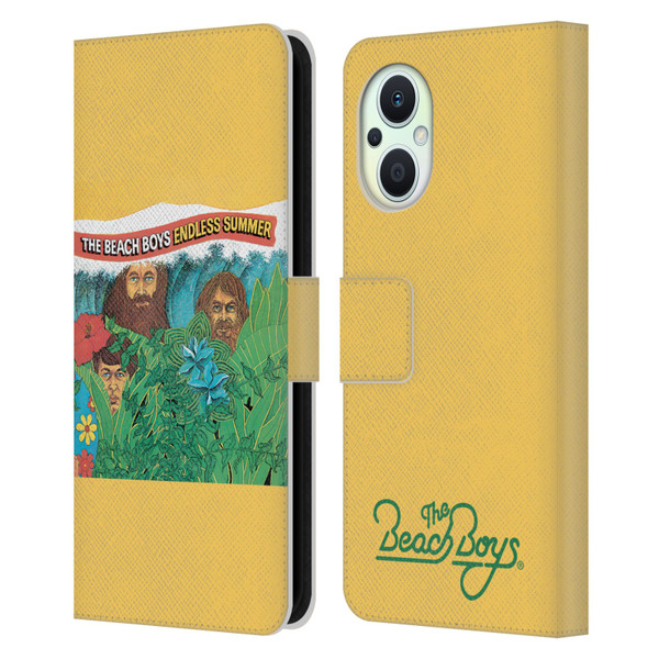 The Beach Boys Album Cover Art Endless Summer Leather Book Wallet Case Cover For OPPO Reno8 Lite
