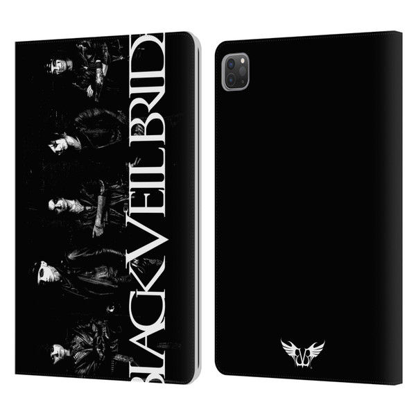 Black Veil Brides Band Art Band Photo Leather Book Wallet Case Cover For Apple iPad Pro 11 2020 / 2021 / 2022