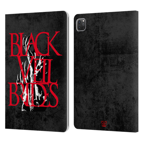 Black Veil Brides Band Art Zombie Hands Leather Book Wallet Case Cover For Apple iPad Pro 11 2020 / 2021 / 2022