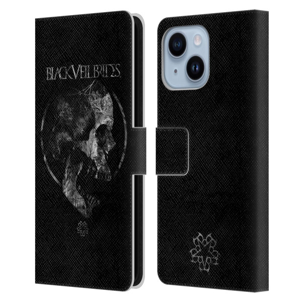 Black Veil Brides Band Art Roots Leather Book Wallet Case Cover For Apple iPhone 14 Plus