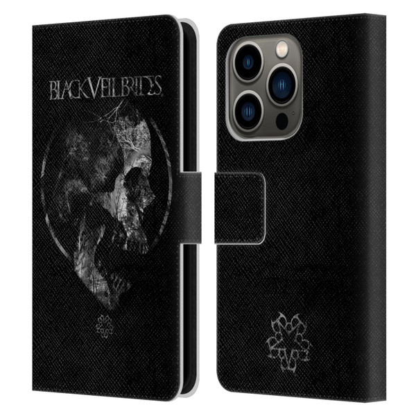 Black Veil Brides Band Art Roots Leather Book Wallet Case Cover For Apple iPhone 14 Pro