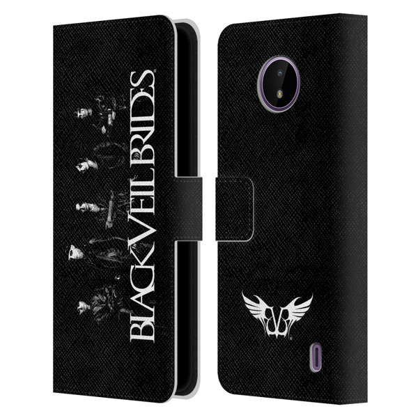 Black Veil Brides Band Art Band Photo Leather Book Wallet Case Cover For Nokia C10 / C20