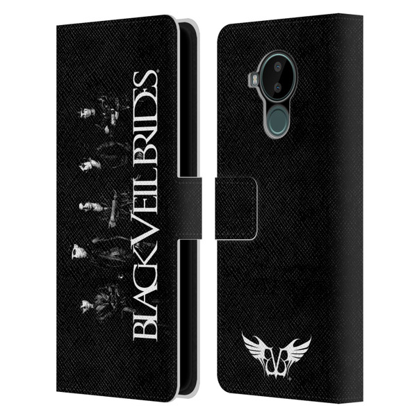 Black Veil Brides Band Art Band Photo Leather Book Wallet Case Cover For Nokia C30