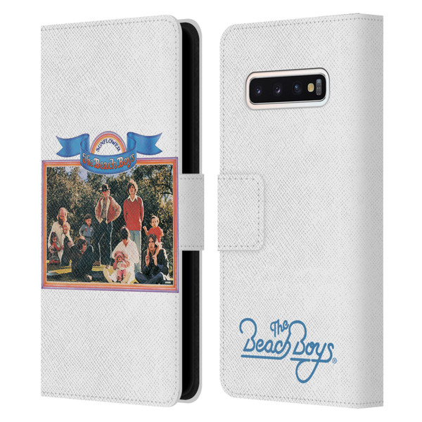 The Beach Boys Album Cover Art Sunflower Leather Book Wallet Case Cover For Samsung Galaxy S10