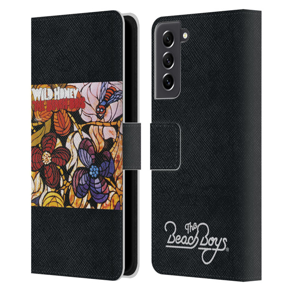 The Beach Boys Album Cover Art Wild Honey Leather Book Wallet Case Cover For Samsung Galaxy S21 FE 5G