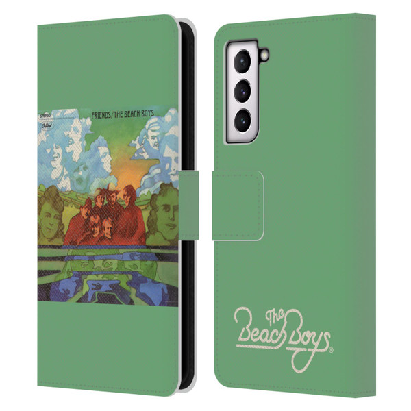 The Beach Boys Album Cover Art Friends Leather Book Wallet Case Cover For Samsung Galaxy S21 5G