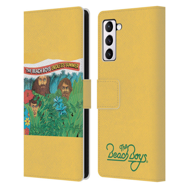 The Beach Boys Album Cover Art Endless Summer Leather Book Wallet Case Cover For Samsung Galaxy S21+ 5G
