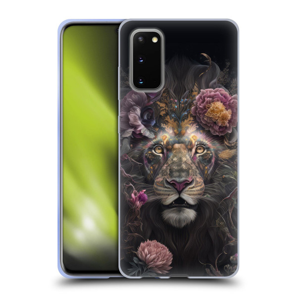 Spacescapes Floral Lions Pride Soft Gel Case for Samsung Galaxy S20 / S20 5G