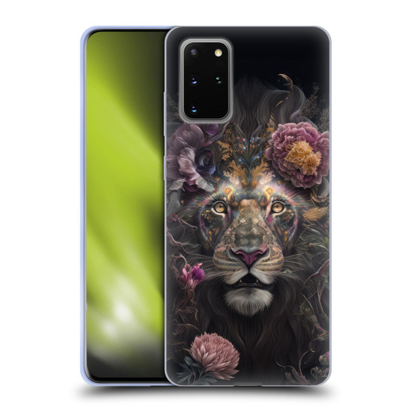 Spacescapes Floral Lions Pride Soft Gel Case for Samsung Galaxy S20+ / S20+ 5G