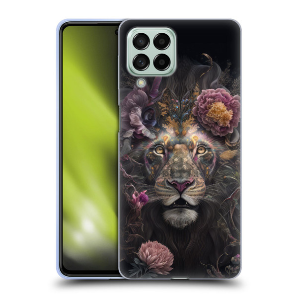 Spacescapes Floral Lions Pride Soft Gel Case for Samsung Galaxy M53 (2022)