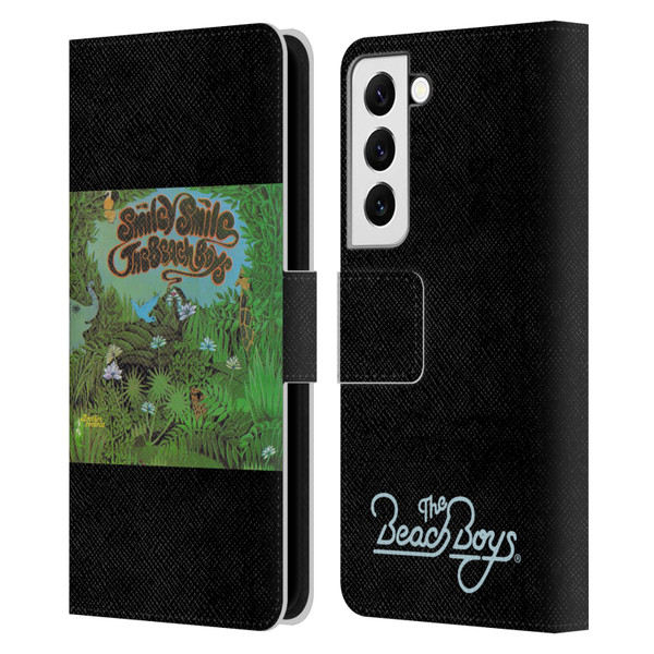 The Beach Boys Album Cover Art Smiley Smile Leather Book Wallet Case Cover For Samsung Galaxy S22 5G