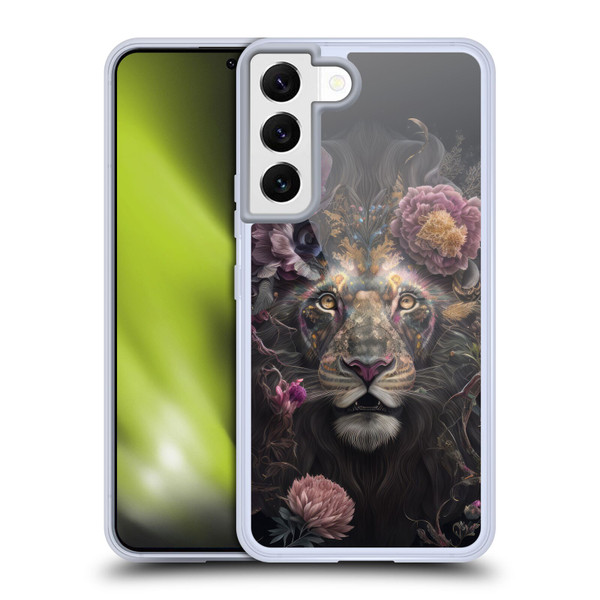 Spacescapes Floral Lions Pride Soft Gel Case for Samsung Galaxy S22 5G