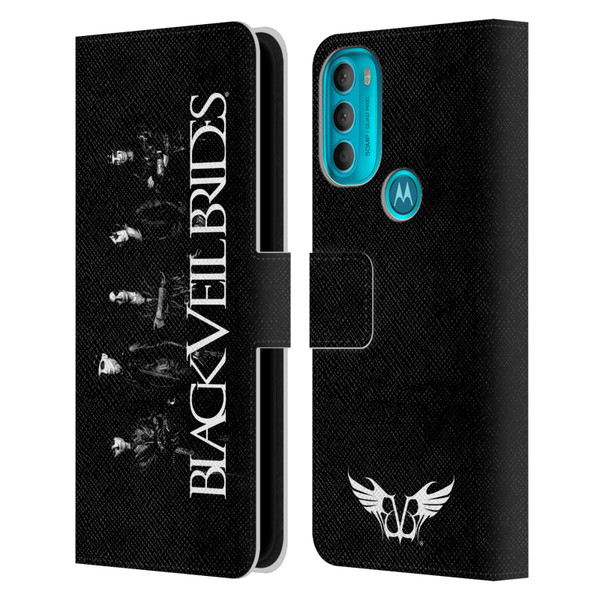 Black Veil Brides Band Art Band Photo Leather Book Wallet Case Cover For Motorola Moto G71 5G
