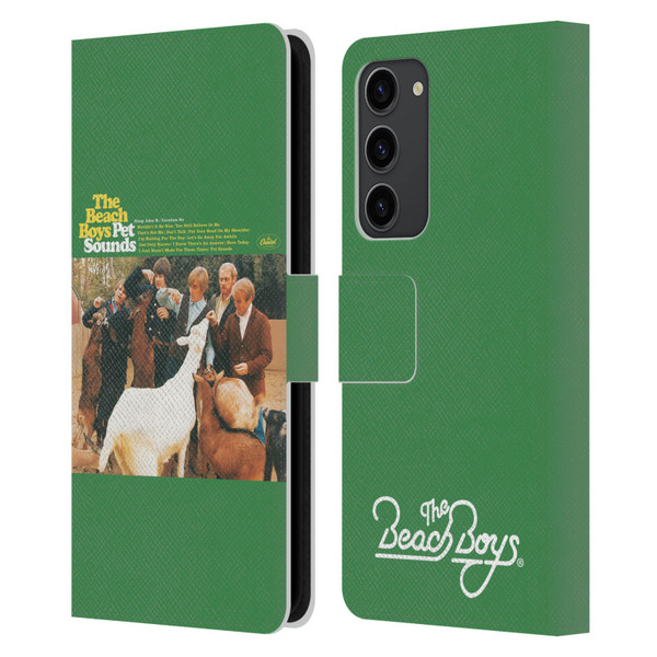 The Beach Boys Album Cover Art Pet Sounds Leather Book Wallet Case Cover For Samsung Galaxy S23+ 5G