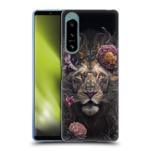 Spacescapes Floral Lions Pride Soft Gel Case for Sony Xperia 5 IV