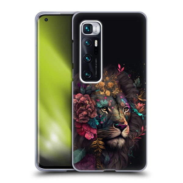 Spacescapes Floral Lions Ethereal Petals Soft Gel Case for Xiaomi Mi 10 Ultra 5G