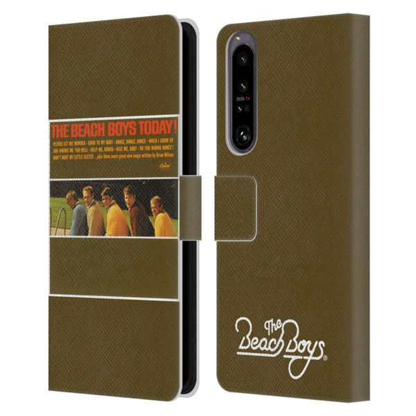 The Beach Boys Album Cover Art Today Leather Book Wallet Case Cover For Sony Xperia 1 IV