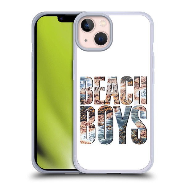 The Beach Boys Album Cover Art 1985 Logo Soft Gel Case for Apple iPhone 13