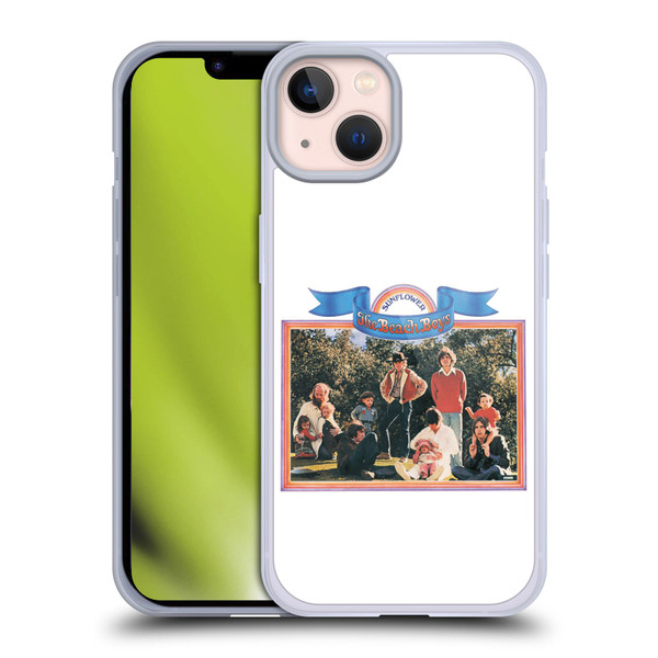 The Beach Boys Album Cover Art Sunflower Soft Gel Case for Apple iPhone 13