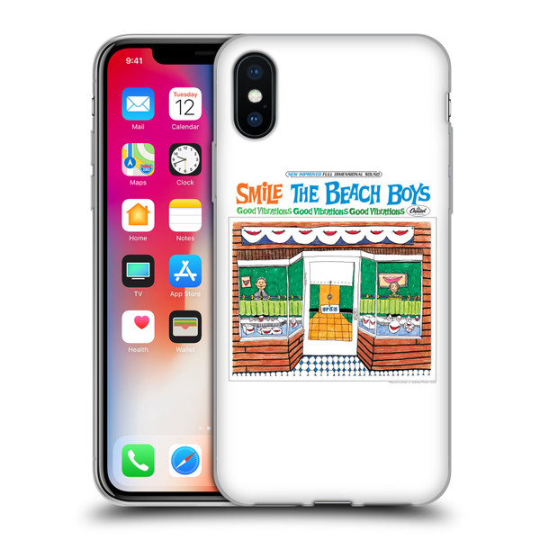 The Beach Boys Album Cover Art The Smile Sessions Soft Gel Case for Apple iPhone X / iPhone XS