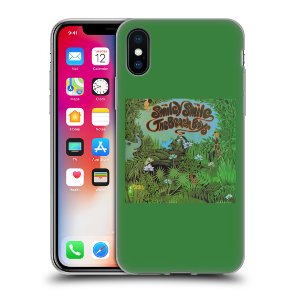 The Beach Boys Album Cover Art Smiley Smile Soft Gel Case for Apple iPhone X / iPhone XS